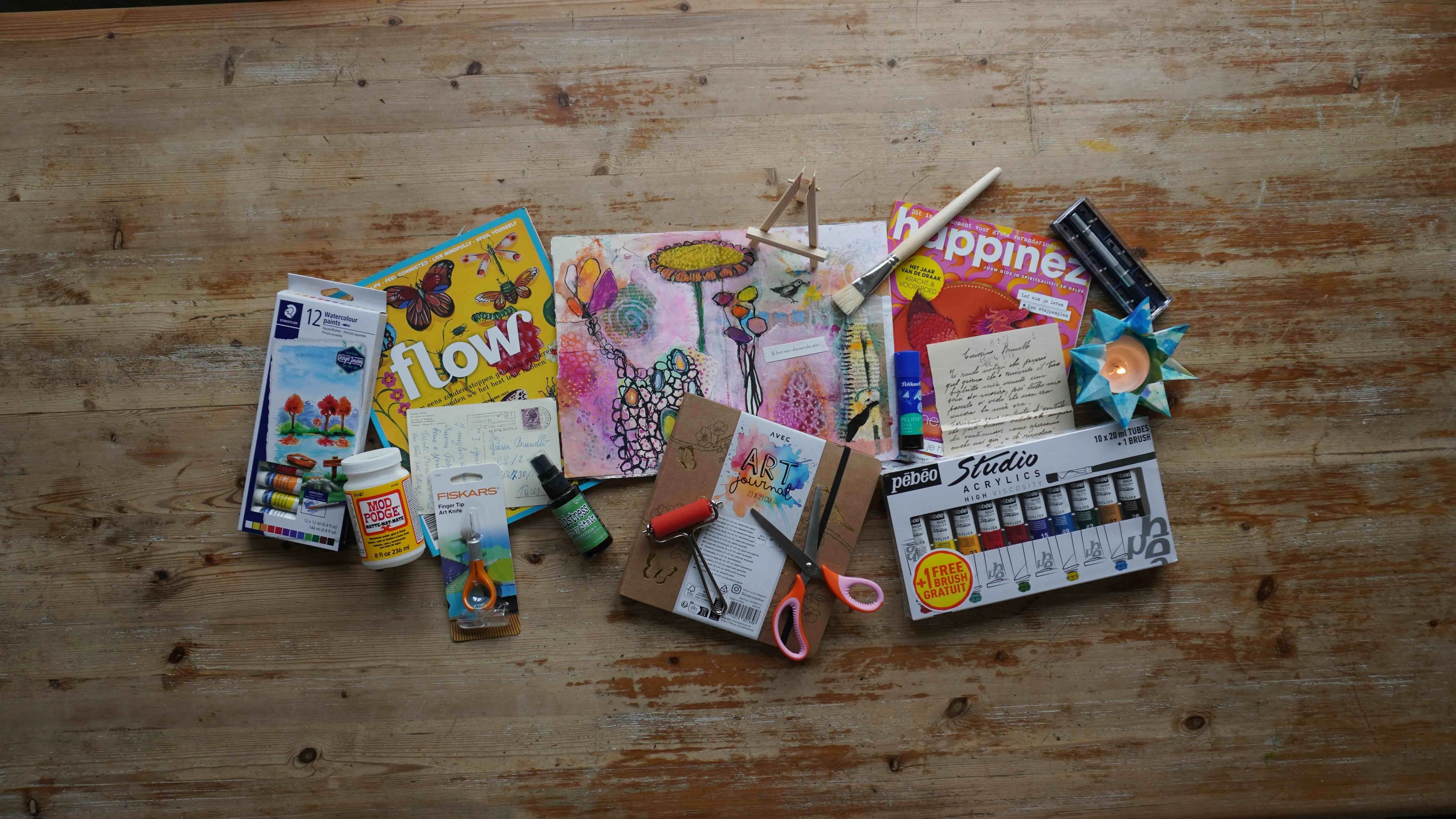 Art journaling
