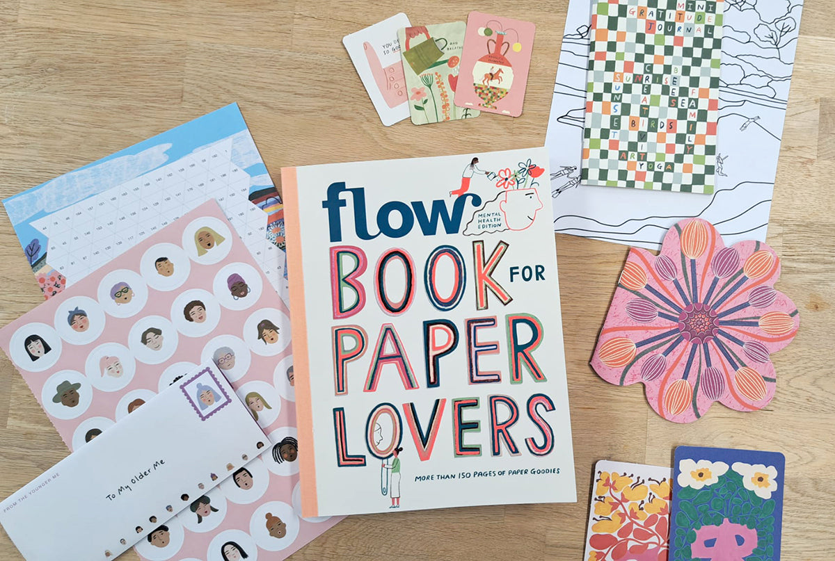 Flow book for paper lovers - mental health edition