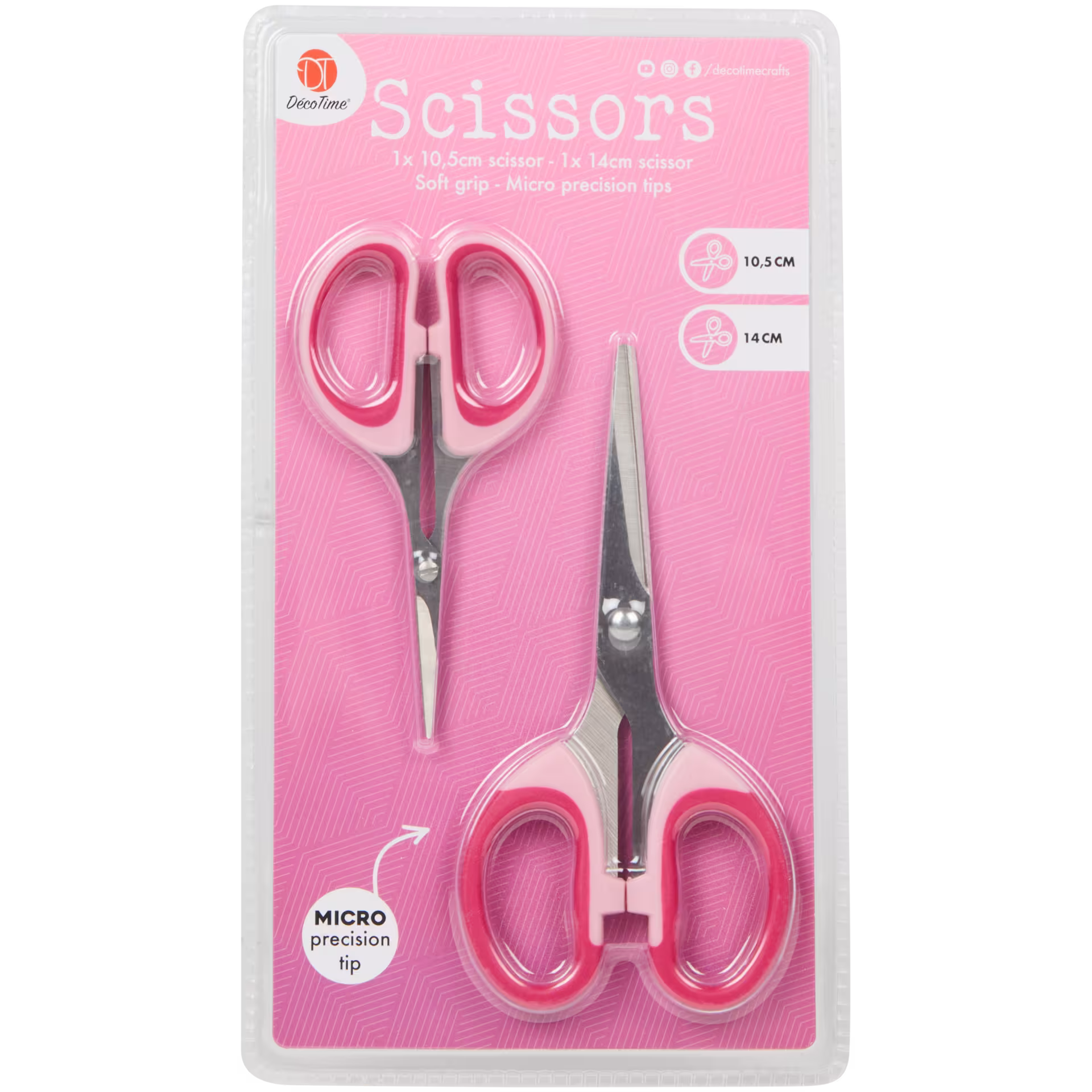 Set of 2 handy small scissors, perfect for precise cutting in SoulCollage® and collage projects.