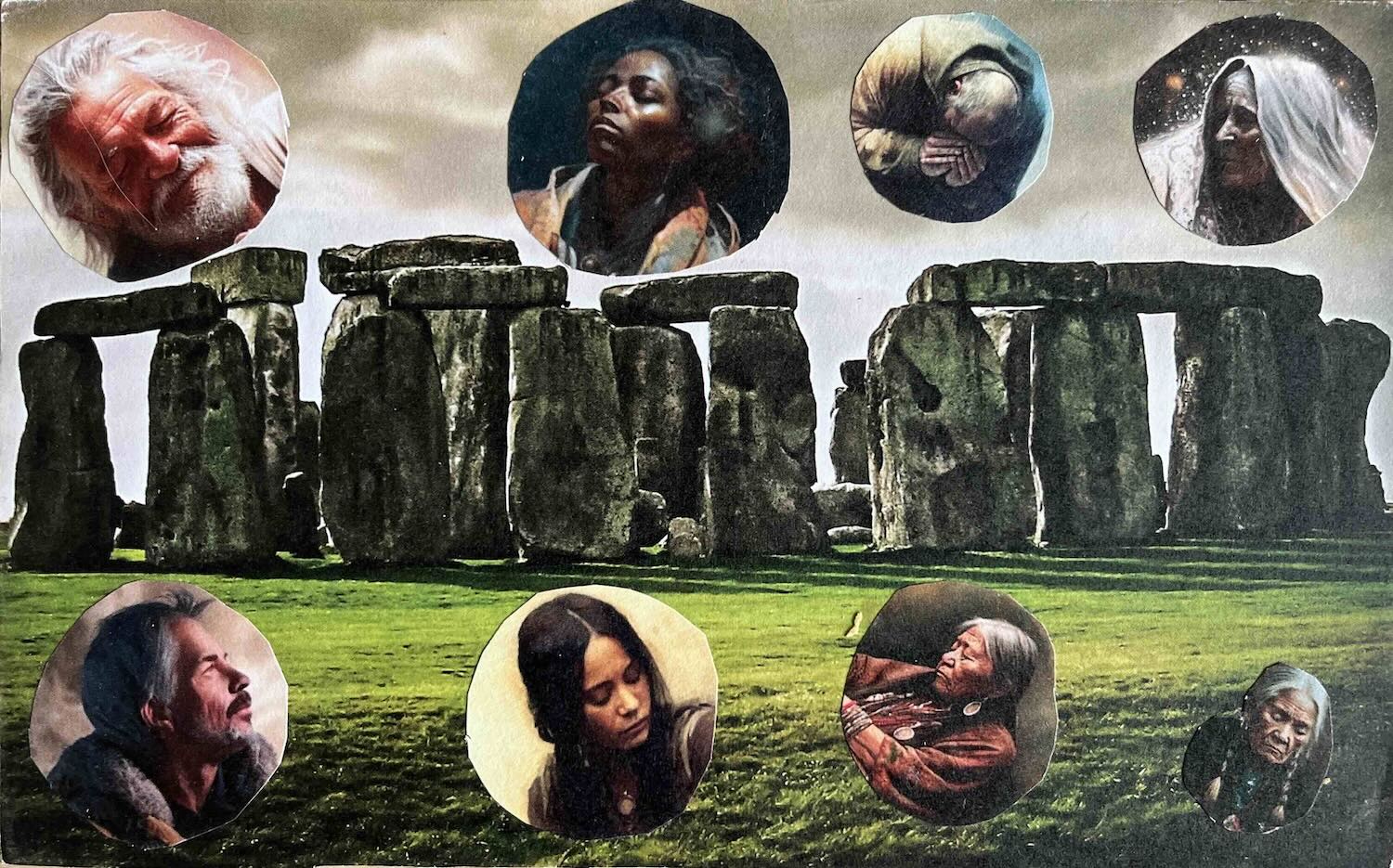 SoulCollage voorbeeld kaart