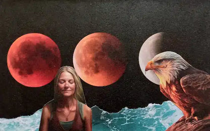 SoulCollage voorbeeld kaart