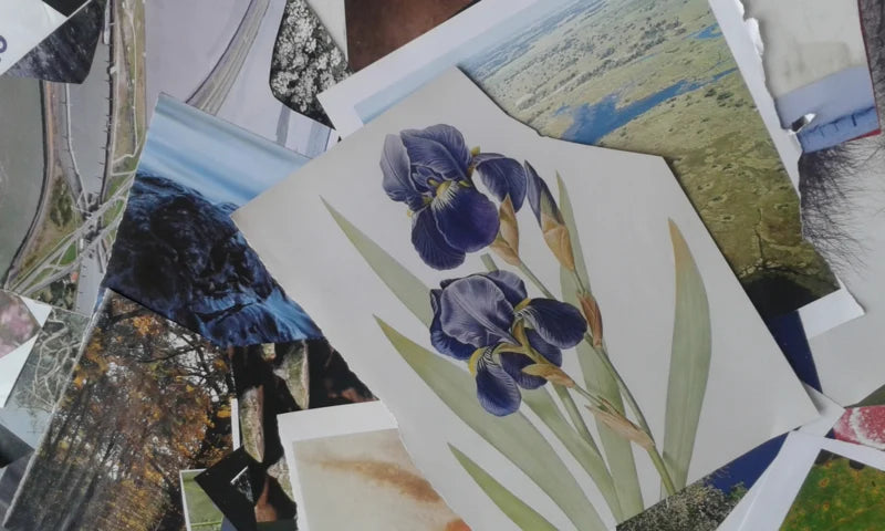 Soulcollage pakket met verschillende afbeeldingen voor het maken van collages