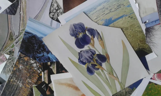 Soulcollage pakket met verschillende afbeeldingen voor het maken van collages