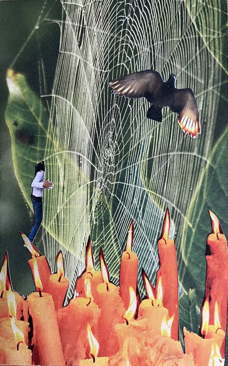 SoulCollage voorbeeld kaart