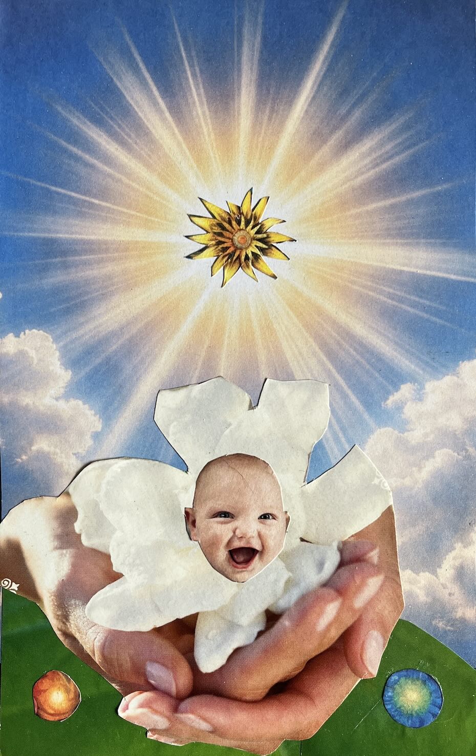 SoulCollage voorbeeld kaart