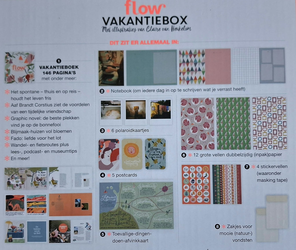 Flow vakantiebox - Wat het toeval je brengt