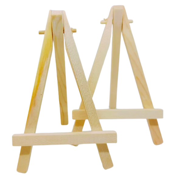 Set van twee mini ezeltjes voor kaarten, collages en kleine kunstwerken