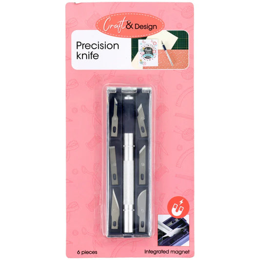 precision knife for cutting out images for collages