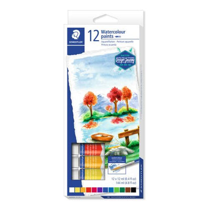 Staedtler Aquarellfarben-Set 12 Tuben